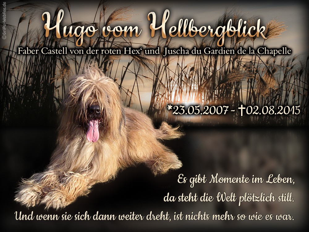 Abschied Hugo vom Hellbergblick